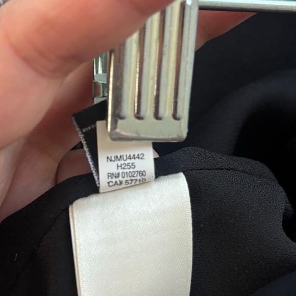 Kate Spade Sequin Fringe Mini Dress Black Size 8 - Picture 7 of 7